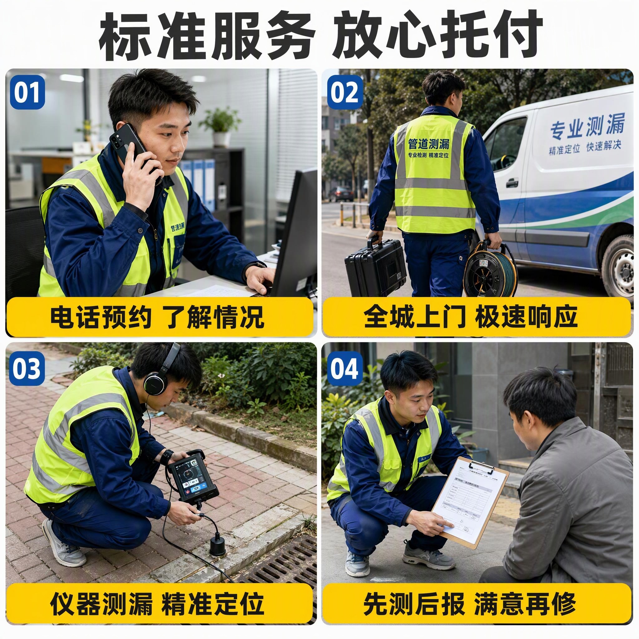 长春宽城区全屋暗管漏水检测，一六三查找墙内预埋水管漏点